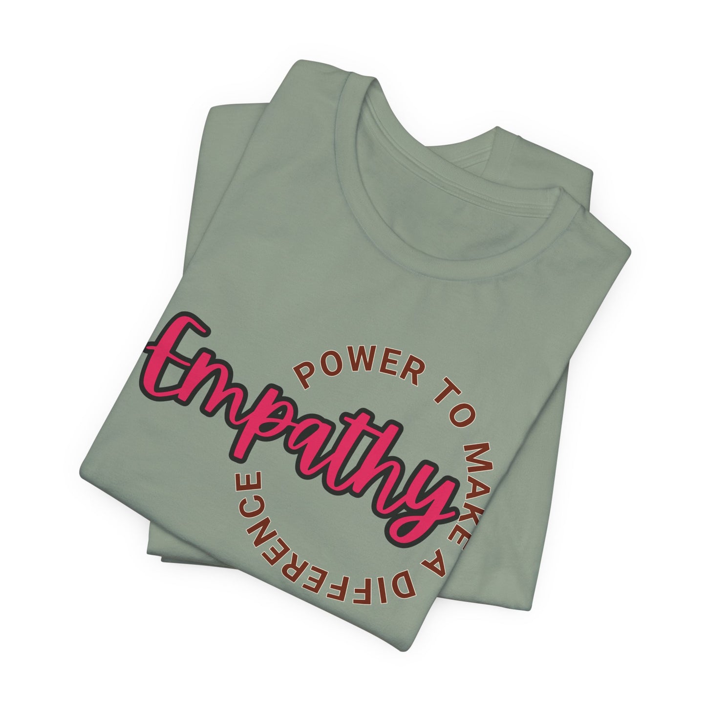 Empathy Power Difference Unisex Jersey Short Sleeve Tee