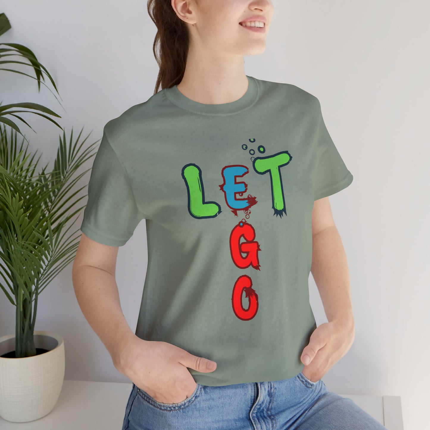 Let Go Unisex Jersey Short Sleeve Tee
