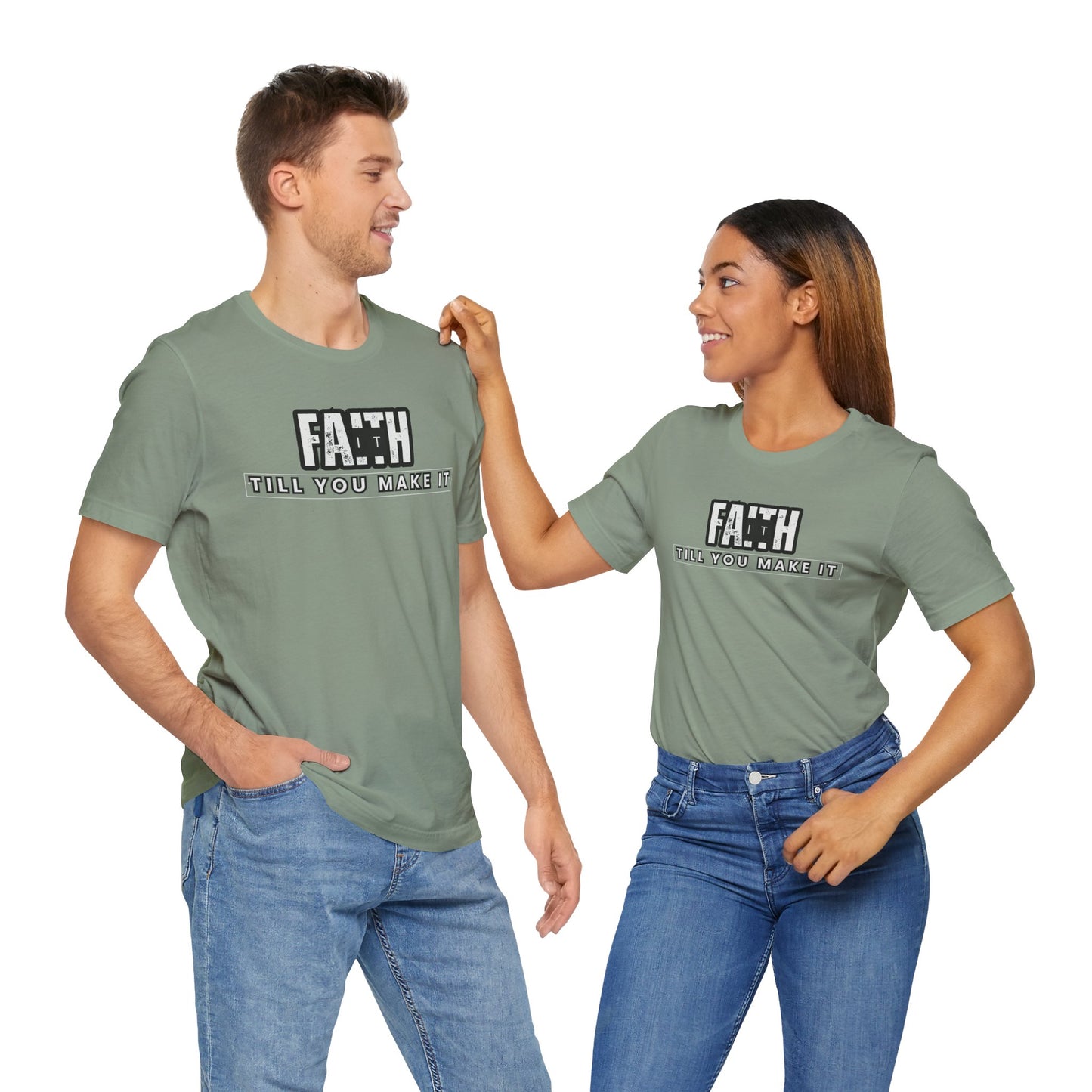 Faith It Unisex Jersey Short Sleeve Tee