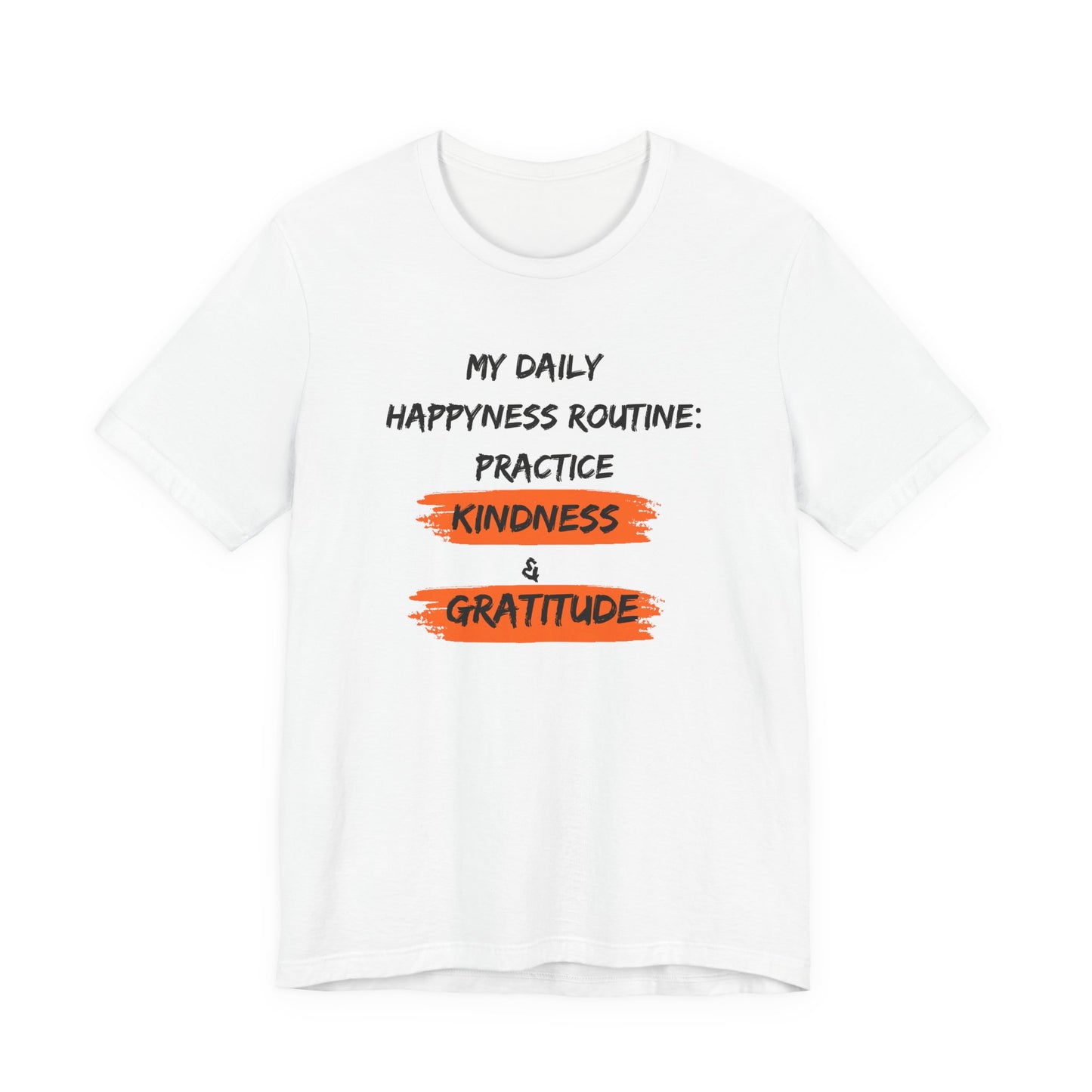 Kindness Happyness Unisex Jersey Short Sleeve Tee