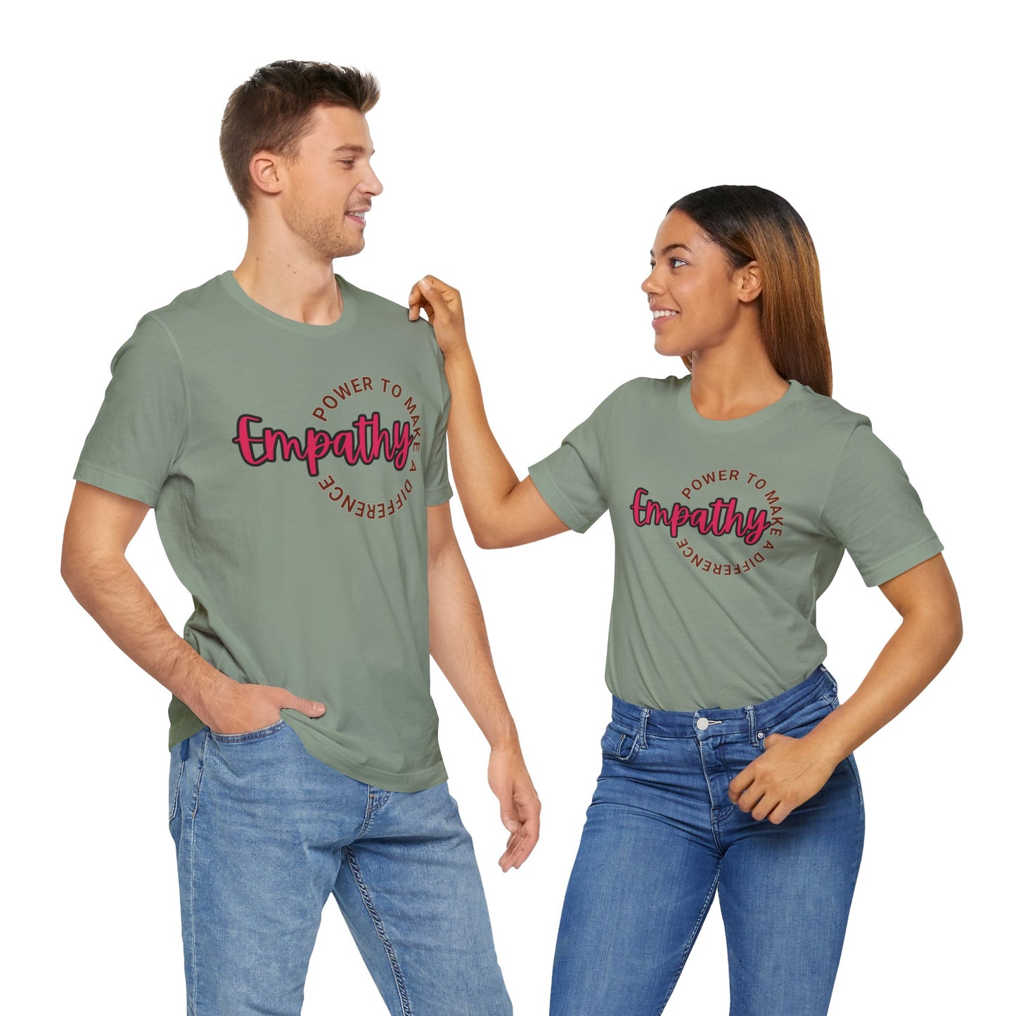 Empathy Power Difference Unisex Jersey Short Sleeve Tee