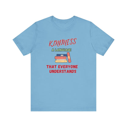 Kindness Language Unisex Jersey Short Sleeve Tee