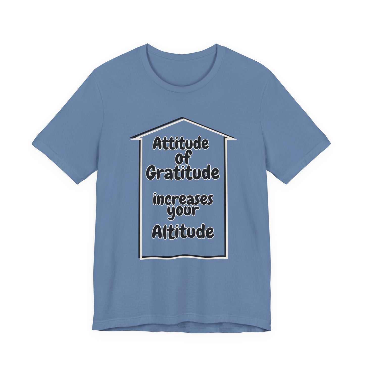 Gratitude Attitude Altitude Unisex Jersey Short Sleeve Tee