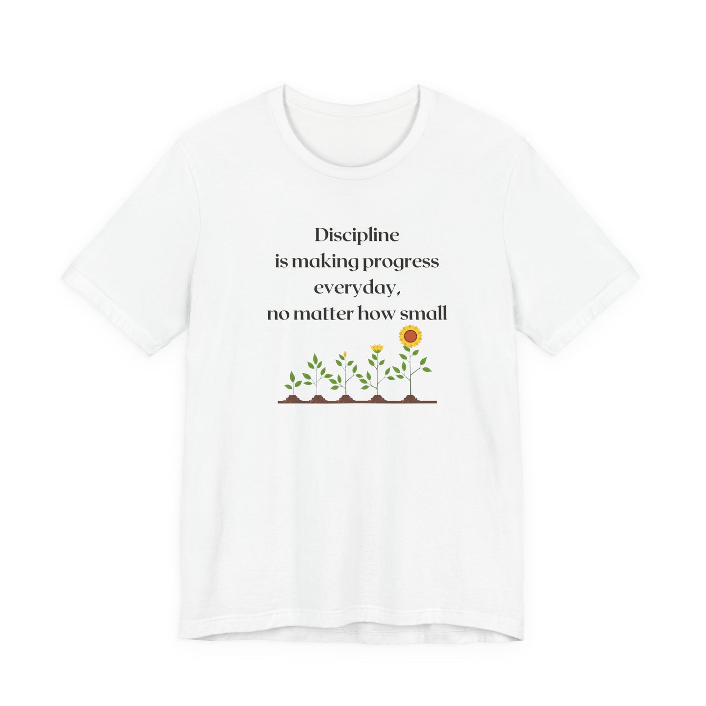 Discipline Progress Unisex Jersey Short Sleeve Tee