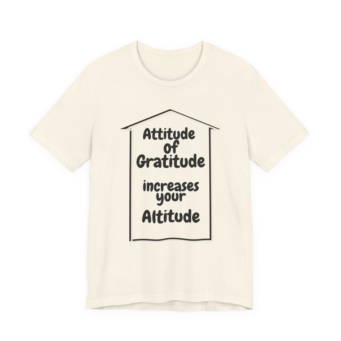 Gratitude Attitude Altitude Unisex Jersey Short Sleeve Tee