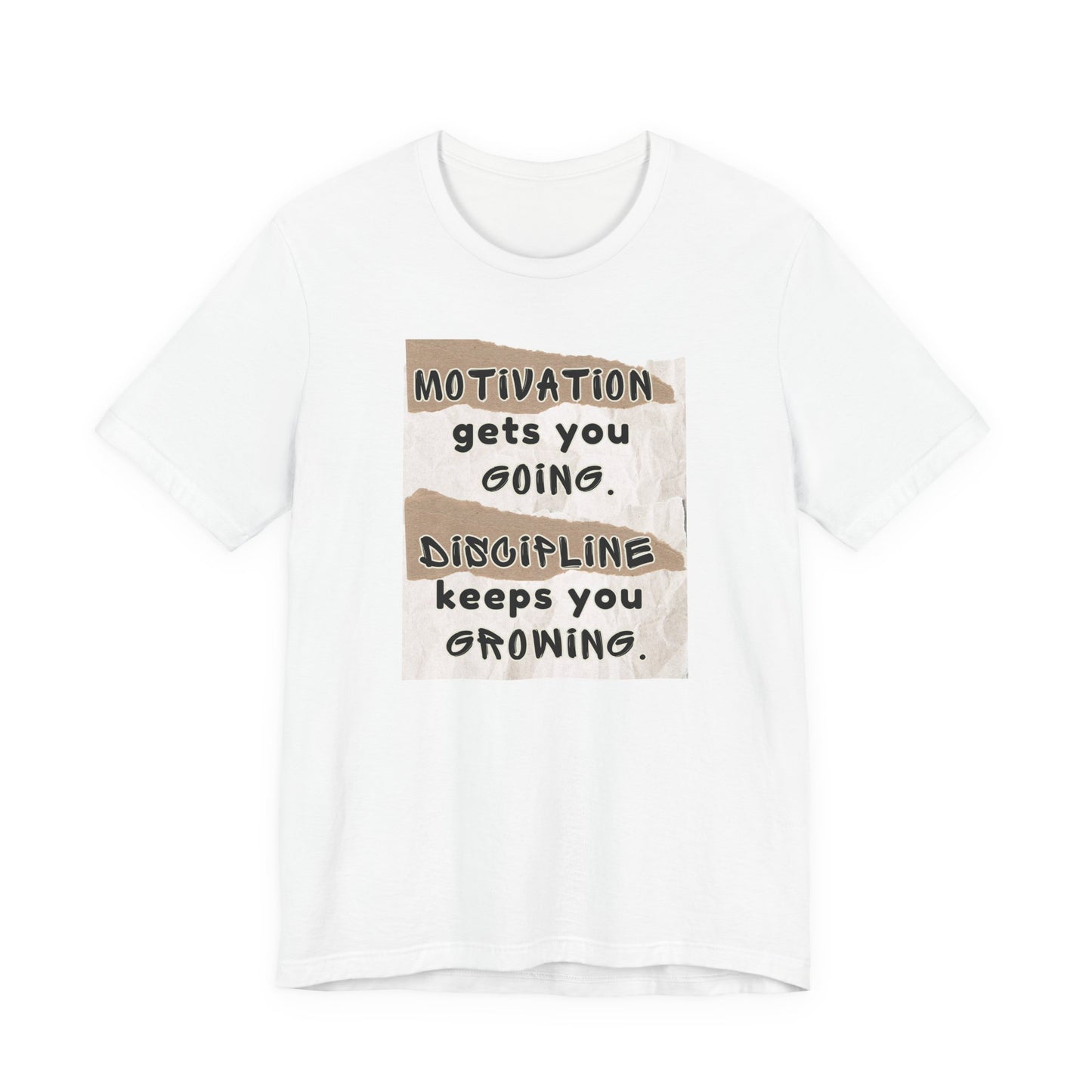 Discipline Motivation Luck Unisex Jersey Short Sleeve Tee