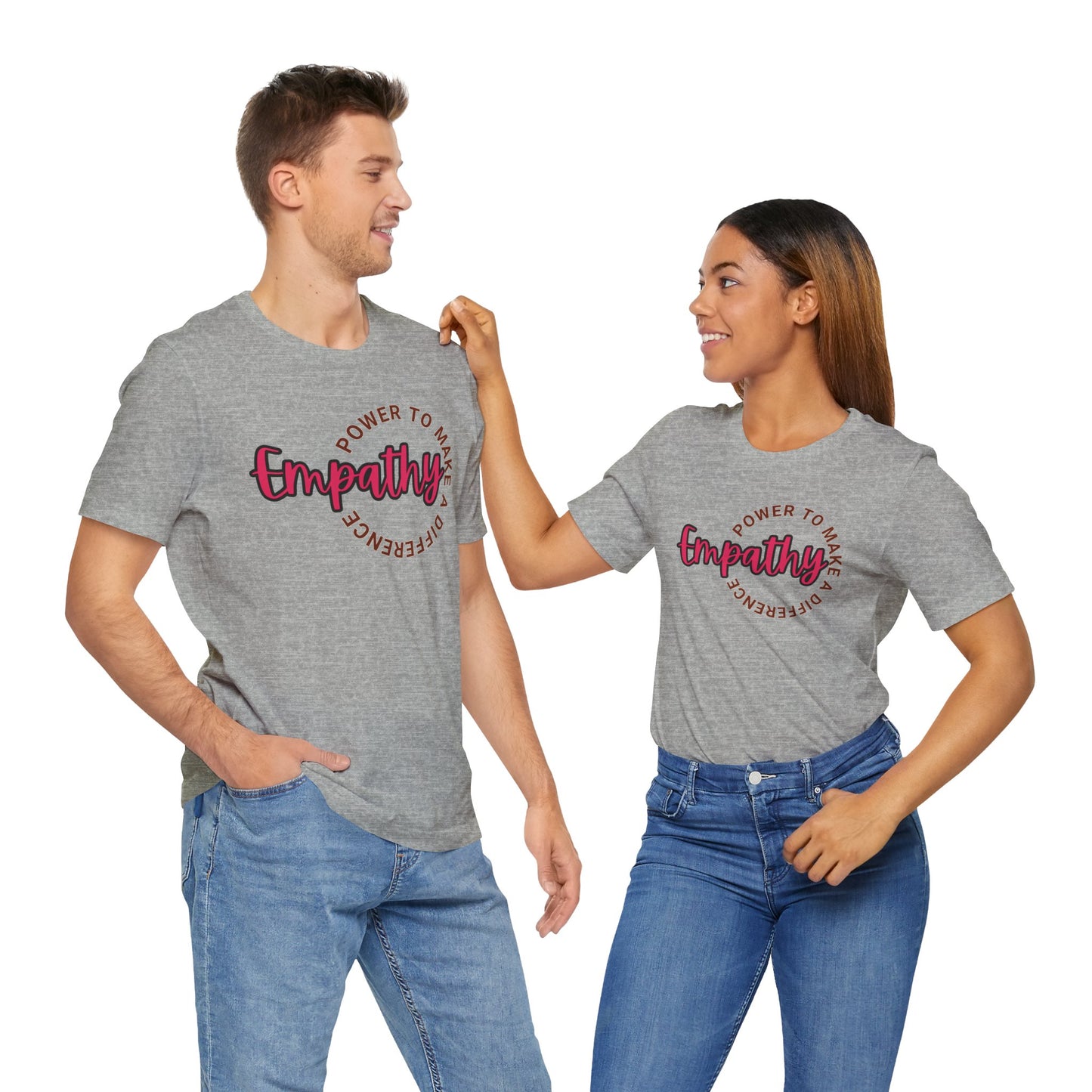 Empathy Power Difference Unisex Jersey Short Sleeve Tee