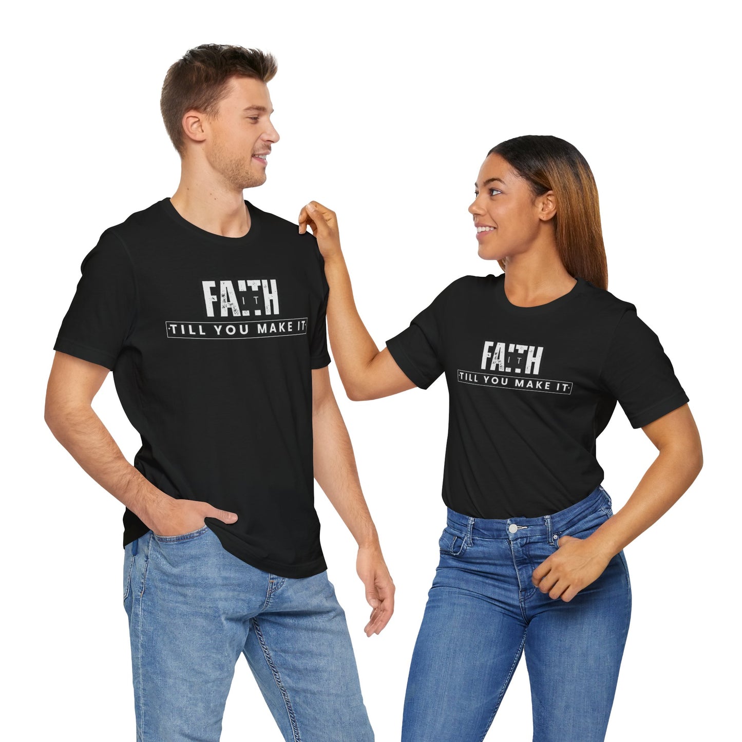 Faith It Unisex Jersey Short Sleeve Tee