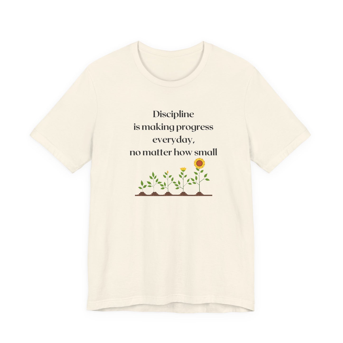 Discipline Progress Unisex Jersey Short Sleeve Tee