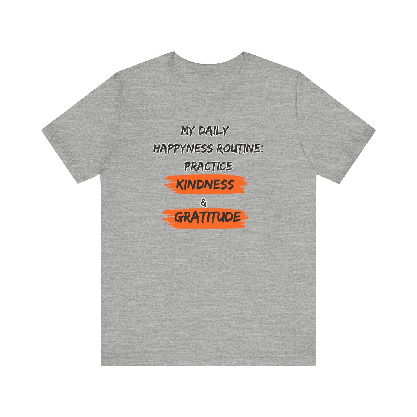 Kindness Happyness Unisex Jersey Short Sleeve Tee