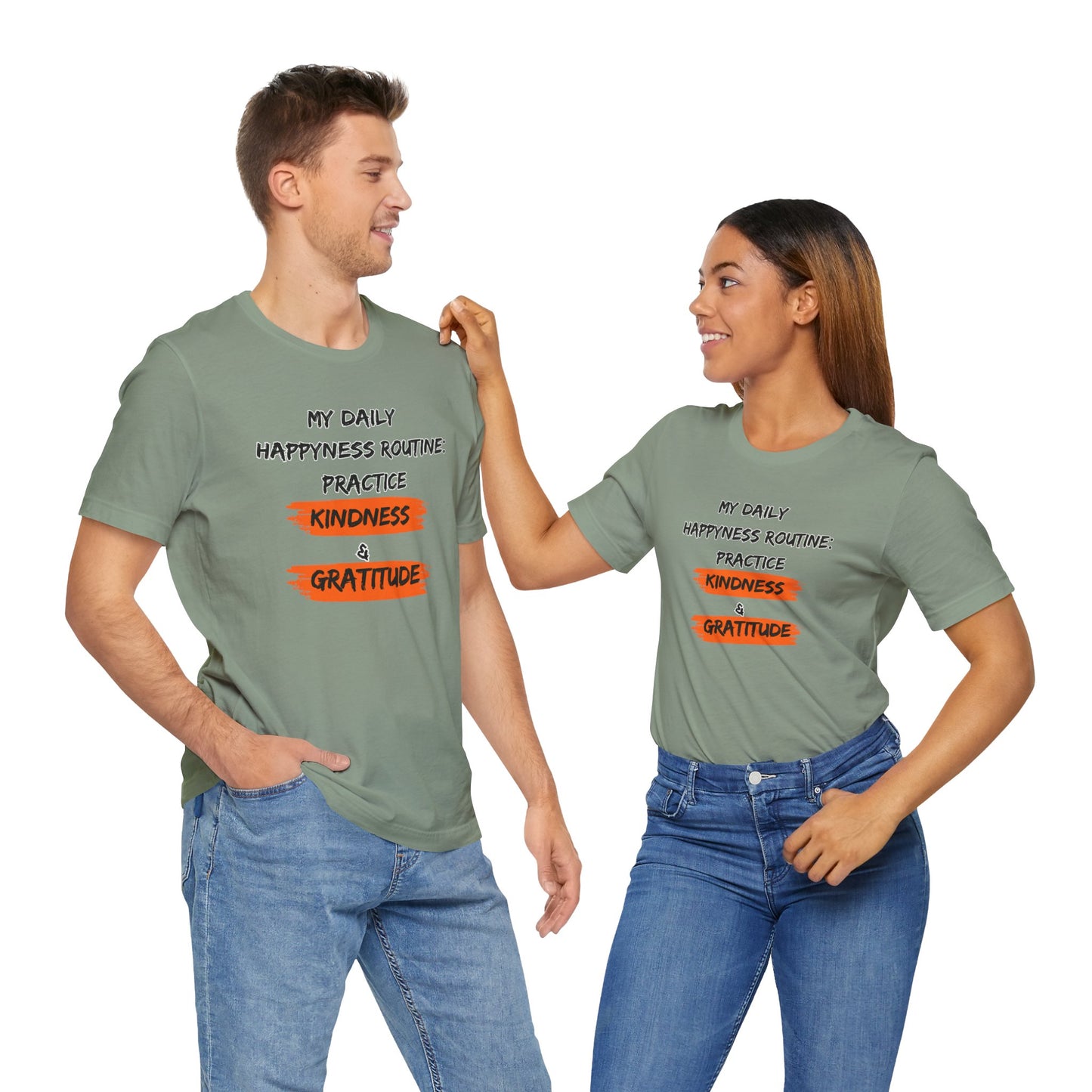 Kindness Happyness Unisex Jersey Short Sleeve Tee