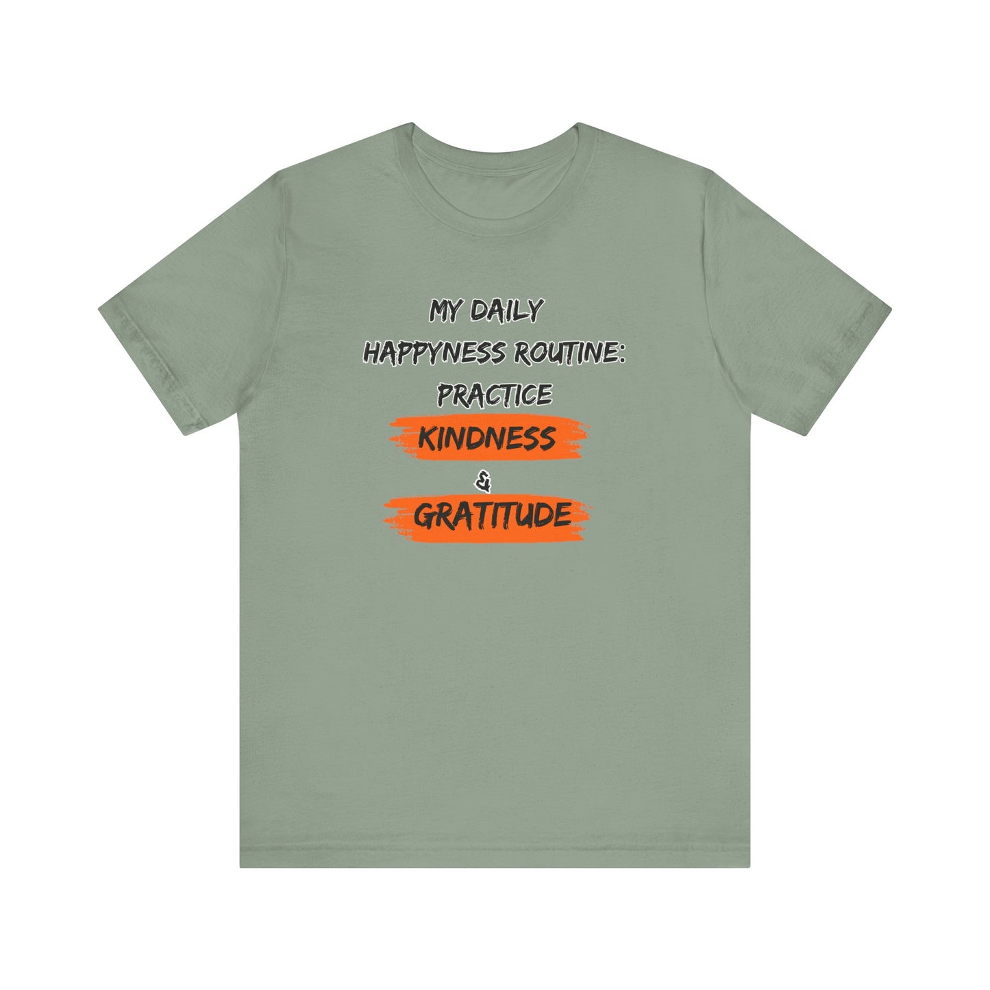Kindness Happyness Unisex Jersey Short Sleeve Tee